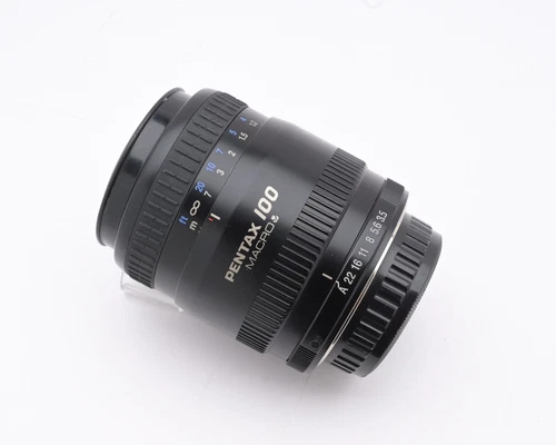 Pentax SMC Pentax-FA 100mm f/3.5 Macro Lens PK Mount Caps (#16094)