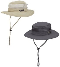 Traveller Safari Hat Aussie Packable Outback Boonie Hats In Kaki, Charcoal