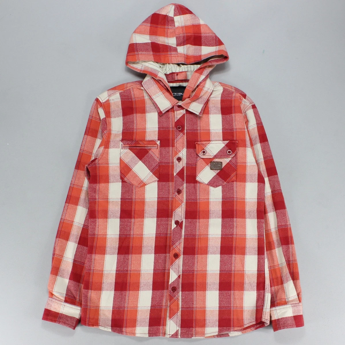 Red online hooded shirt
