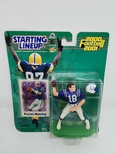 2000-2001 PEYTON MANNING Starting Lineup Figure (Indianapolis Colts) NEW (Blue)