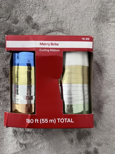 Curling Gift Present Wrapping Ribbon Multicolor Variety 6 Pcs - Picture 4 of 13