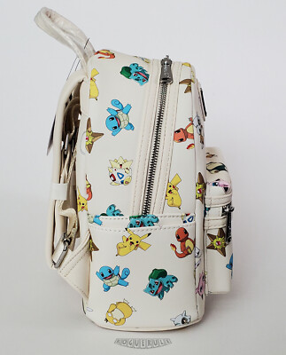 ?Loungefly Pokemon Gen 1 Allover Mini Backpack - Exclusive  display picture 3