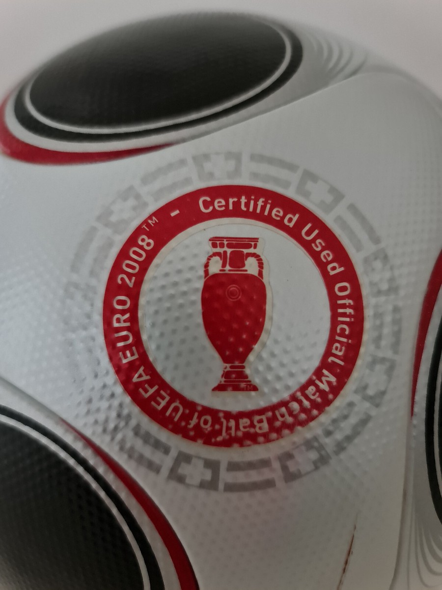 ADIDAS BALL UEFA EURO CUP 2008 EUROPASS MATCH USED UEFA