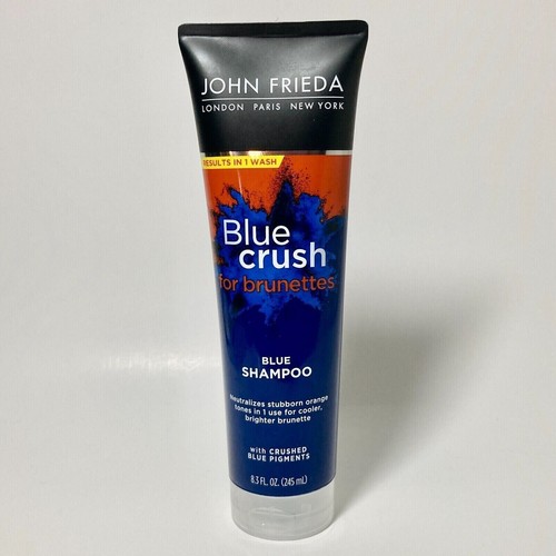 John Frieda Blue Crush for Brunettes Blue Shampoo 6 fl oz - Picture 1 of 1