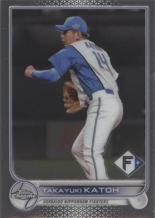 2022 Topps Chrome NPB Nippon Professional Baseball - Takayuki Katoh #49 - 1 of 1