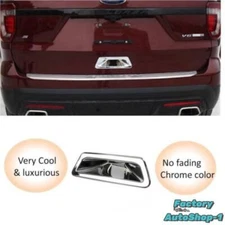 For Ford Explorer 2016-18 2019 Chrome Rear Trunk Door Handle Bowl Cover Trim 1pc