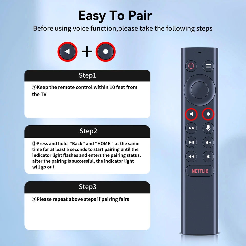 P3700 Voice Remote Control For NVIDIA SHIELD Android TV 4K HDR TV Box Backlit - Image 2 of 4