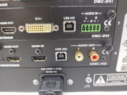Crestron DM-MD8X8 w/(5X) DMC-DVI, (1x) DMC-HD, (1x) DMCO-55, and (1x) DMCO-50 - Picture 9 of 11