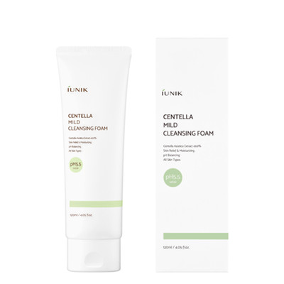 iUNIK Centella Mild Cleansing Foam Facial Cleanser