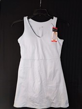 Gap Fit Womens Light Blue Shelf Bra Pockets Active Tank Dress Size XS Brand New!