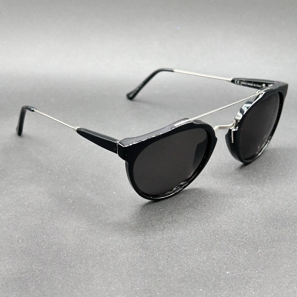 Очки солнцезащитные RetroSuperFuture 468 черные Италия дисплей 51-22-145 - Изображение 4 из 4