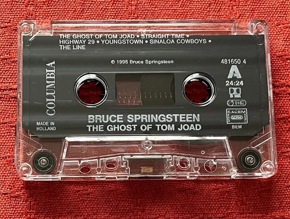 BRUCE SPRINGSTEEN - UK CASSETTE TAPE - THE GHOST OF TOM JOAD - Image 2 of 4
