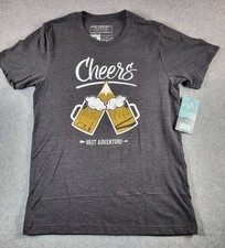 Vast Adventure Cheers Made In USA Black Hills SD Graphic Short Sleeve T-Shirt