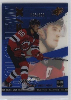 2024-25 SPx Holoview F/X Blue /399 Jack Hughes #HV-17 18df