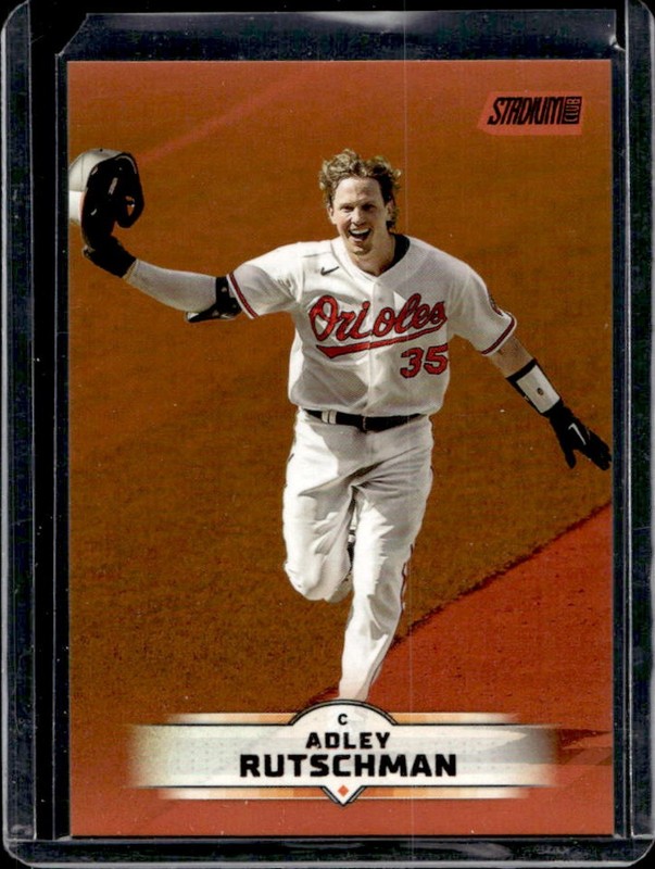 2025 Topps Stadium Club Adley Rutschman Bronze Foil #45 Orioles