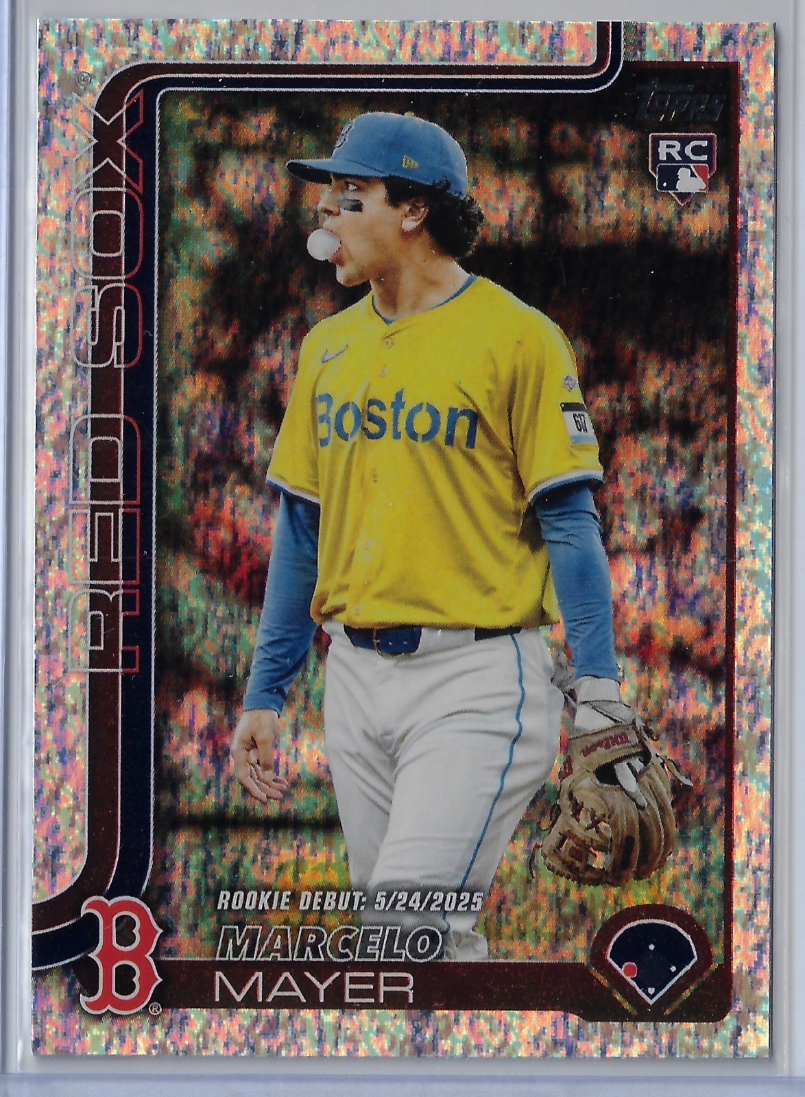 2025 Topps Update Marcelo Mayer RC #US105 Debut Holo Foil