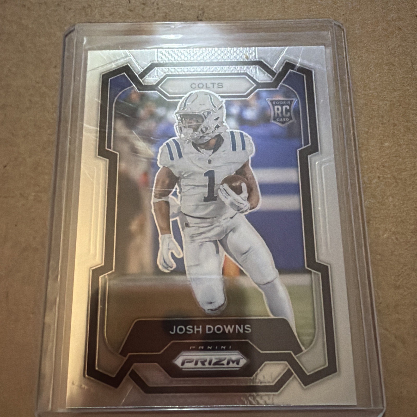 2023 Panini Prizm - Rookies Josh Downs #345 Silver Prizm (RC)