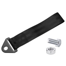 Car Towing Belt 10-1316 Racing Tow Hook Strap With Screw Nut Black Car Towing Belt 10-1316 Racing Tow Hook Strap With Screw Nut Black
