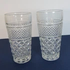 Vintage Anchor Hocking Flat Iced Tea 16 oz Glasses (Set of 2)