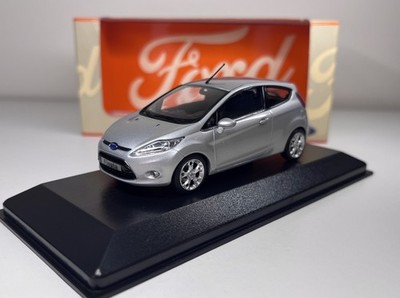 Minichamps 1:43 Ford Fiesta Mk6/Mk7 2008 silber Modellauto (kein Corgi Vanguards)