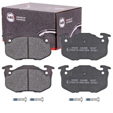 ABS BREMSBELÄGE HINTEN passend für CITROËN SAXO XSARA ZX PEUGEOT 106 205 206 306