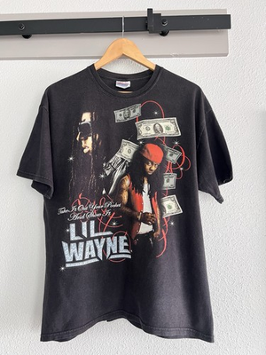 #ad Vintage Y2K Lil Wayne Rap T Shirt Tha Carter 3 Mens Size Large $100.00