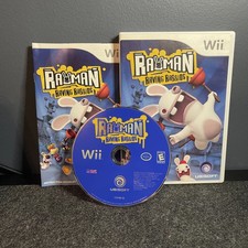 Rayman Raving Rabbids - Nintendo Wii - Completo con manuale - Testato - (SPEDIZIONE VELOCE)