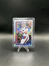 2025 Topps Chrome Refractor #34 Josh Allen Buffalo Bills Football NFL Card