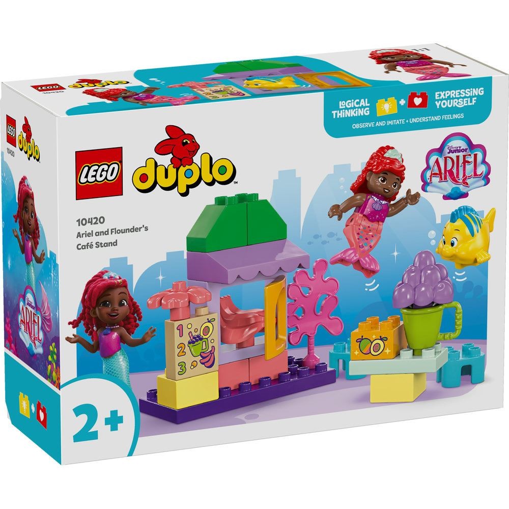 Lego DUPLO 10420 Ariel and Flounder's Cafe Stand New (Box Damaged) - Image 5