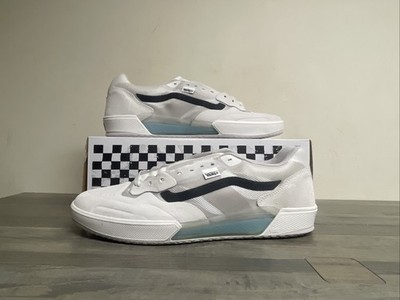 Vans AVE 2.0 White/Black/Blue Sneakers Skate Shoes Sneakers Men's Size 8.5 NEW