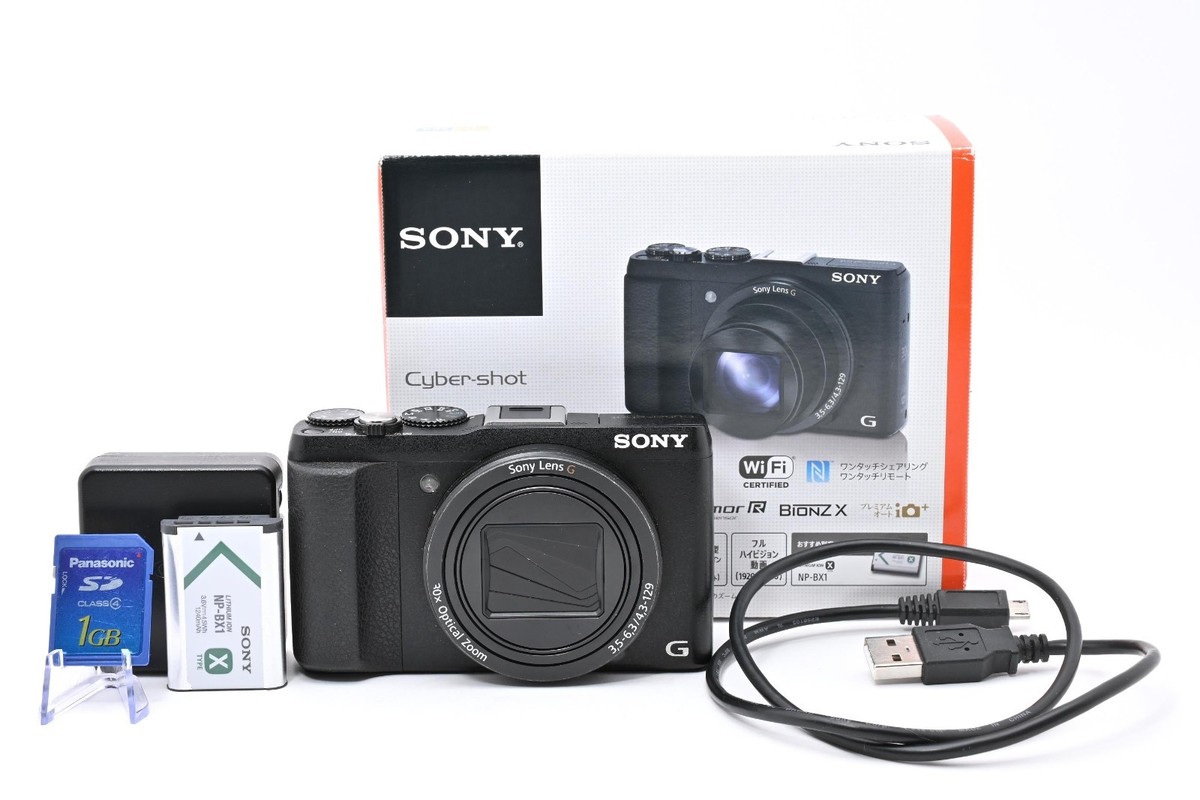 English OK Sony Cyber-shot DSC-HX60V 20.4MP 30x Digital Camera