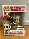 Disney Funko Pop Mickey Mouse 997 Christmas Ice Skating Amazon Exclusive