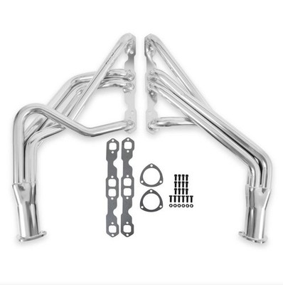 1955-59 Chevy  Truck Small Block Chevy 265-400 Long Tube Ceramic Header H60351BK