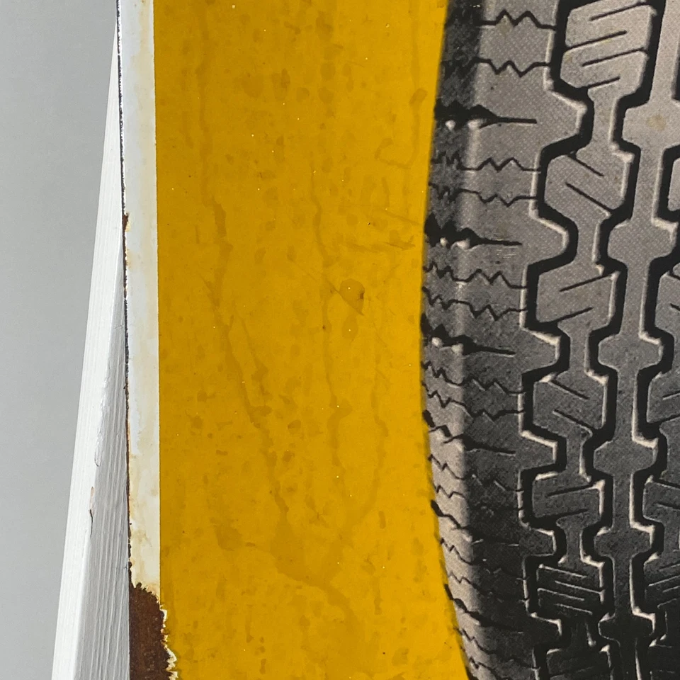 Letrero esmaltado Pirelli - 60x30 cm (23,6x11,8") - Letrero de pared de taller de servicio Big Pneu Foto 4 de 4