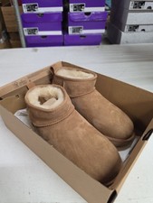 UGG Classic Ultra Mini Boot Chestnut Women's Size 7 READ DESCRIPTION
