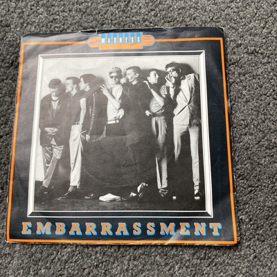 MADNESS EMBARASSMENT (11) 2 Track 7'' Single Picture Sleeve STIFF RECORDS