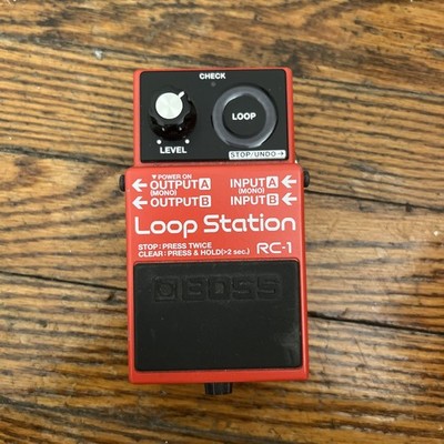 Used Boss RC-1 Loop Station Guitar Effects Pedal