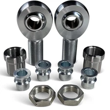 1.25" Rod End Heim Joint Kit Chromoly L/R Hand Threaded 2PC Steering Suspension