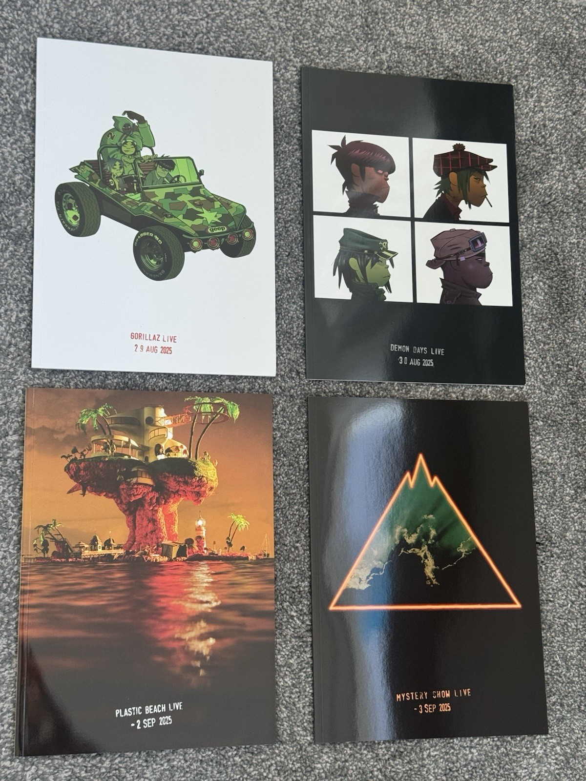 Copper Box Arena London 2025 Show Programmes