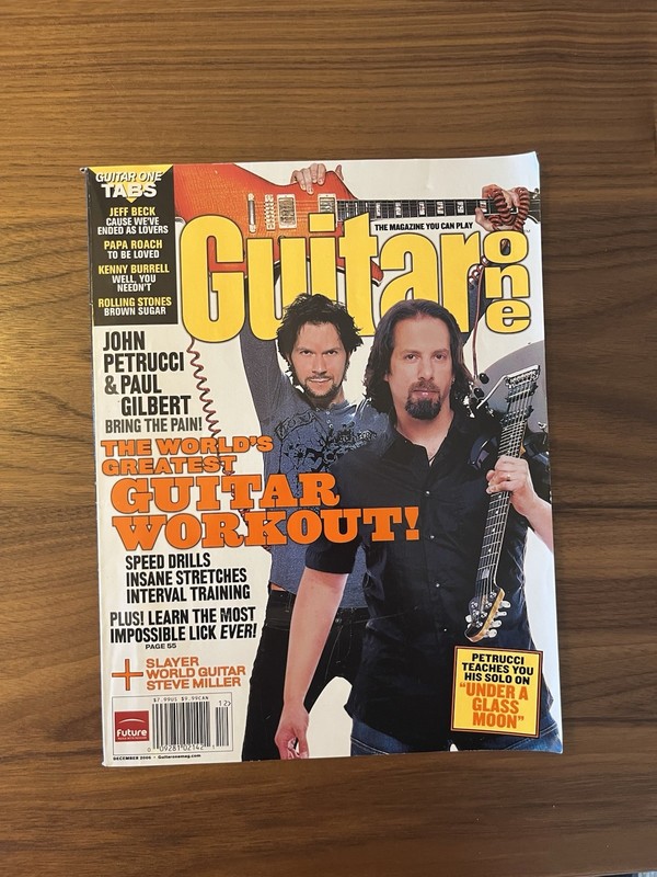 December 2006 GUITAR ONE w/CD ROM 