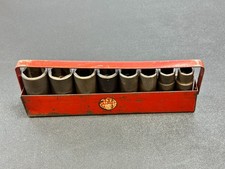 Mac Tools Usa 8pc Deep Impact Sae 12 To 1516 Socket Set 12 Drive 6 Point