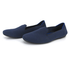 Rothy's The Loafer Women's 7.5 Navy Classic Slip On Flat Comfort Shoes
