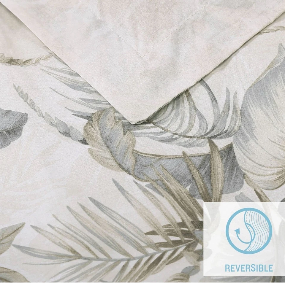 Juego de edredón Tommy Bahama Bakers Bluff azul algodón 3 piezas  Foto 2 de 4