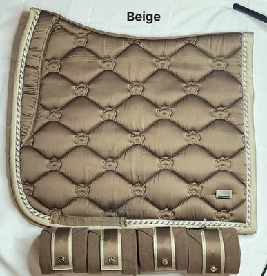 PS Of Sweden Beige Dressage Pad & Polos - Full Size