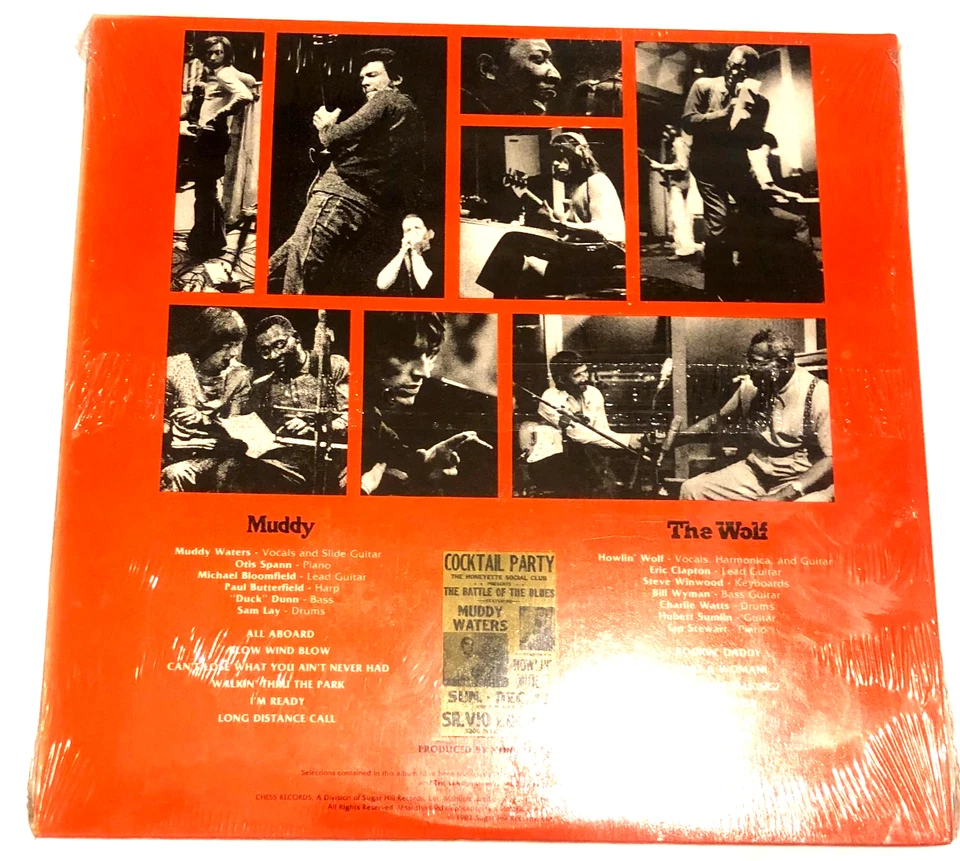 Muddy waters Howlin Wolf Muddy & The Wolf Lp gatefold still sealed Mint - Image 2 of 4
