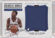 2017-18 National Treasures Colossal Rookie Materials 81/99 Frank Ntilikina 5w7