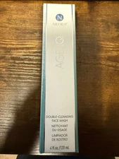 NEORA Age IQ Double Cleansing Face Wash Cleanser 4 oz Exp 4/2028 - New/Sealed!