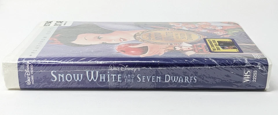 Disney Platinum Edition VHS Snow White Schneewittchen Sealed NEU - Bild 3 von 4