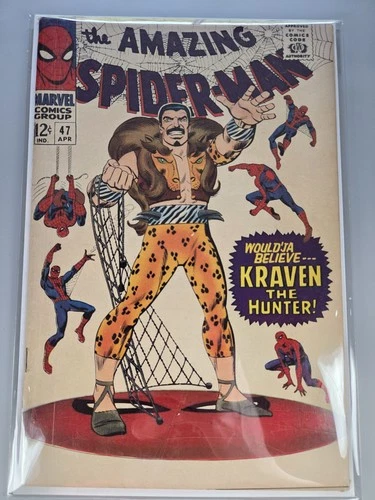 Amazing Spider-Man 47 VF- Marvel 1967 Spider-Man vs Kraven Silver Age High Grade