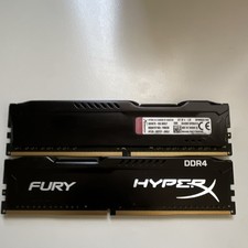 HyperX Fury 16GB 2x8GB DDR4-2400 PC4-19200 288-Pin DIMM Non-ECC